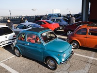 A car is on display during the Milano AutoClassica fair at Rho Fieramilano in Milan, Italy, on November 17, 2024. (