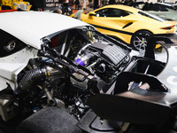 A car is on display during the Milano AutoClassica fair at Rho Fieramilano in Milan, Italy, on November 17, 2024. (