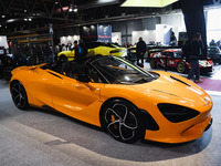 A car is on display during the Milano AutoClassica fair at Rho Fieramilano in Milan, Italy, on November 17, 2024. (