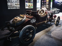 A car is on display during the Milano AutoClassica fair at Rho Fieramilano in Milan, Italy, on November 17, 2024. (