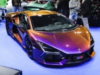 A car is on display during the Milano AutoClassica fair at Rho Fieramilano in Milan, Italy, on November 17, 2024. (