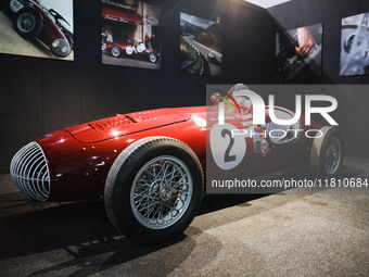 A car is on display during the Milano AutoClassica fair at Rho Fieramilano in Milan, Italy, on November 17, 2024. (