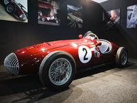 A car is on display during the Milano AutoClassica fair at Rho Fieramilano in Milan, Italy, on November 17, 2024. (