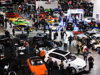 A car is on display during the Milano AutoClassica fair at Rho Fieramilano in Milan, Italy, on November 17, 2024. (