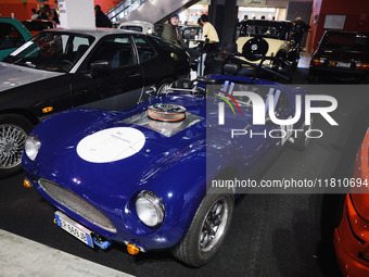 A car is on display during the Milano AutoClassica fair at Rho Fieramilano in Milan, Italy, on November 17, 2024. (