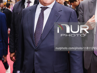 Antonio Tajani attends the 41st ANCI Annual Assembly at Lingotto Fiere in Turin, Italy, on December 22, 2024 (