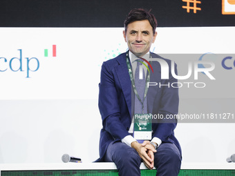 Ciro Buonajuto attends the 41st ANCI Annual Assembly at Lingotto Fiere in Turin, Italy, on December 22, 2024 (