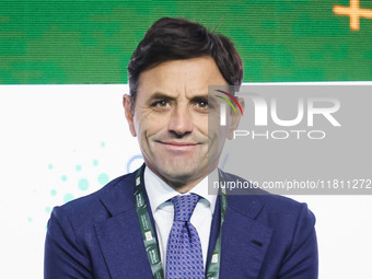 Ciro Buonajuto attends the 41st ANCI Annual Assembly at Lingotto Fiere in Turin, Italy, on December 22, 2024 (