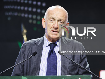 Francesco Paolo Sisto attends the 41st ANCI Annual Assembly at Lingotto Fiere in Turin, Italy, on December 22, 2024 (