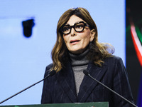 Daniela Santanche attends the 41st ANCI Annual Assembly at Lingotto Fiere in Turin, Italy, on December 22, 2024 (