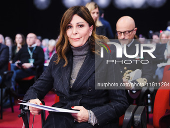 Daniela Santanche attends the 41st ANCI Annual Assembly at Lingotto Fiere in Turin, Italy, on December 22, 2024 (