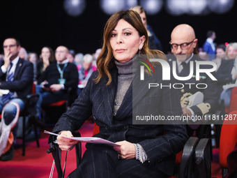 Daniela Santanche attends the 41st ANCI Annual Assembly at Lingotto Fiere in Turin, Italy, on December 22, 2024 (