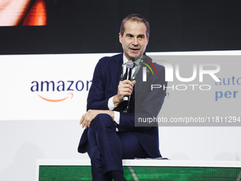 Roberto Tomasi attends the 41st ANCI Annual Assembly at Lingotto Fiere in Turin, Italy, on December 22, 2024 (