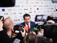 Matteo Salvini attends the 41st ANCI Annual Assembly at Lingotto Fiere in Turin, Italy, on December 22, 2024 (