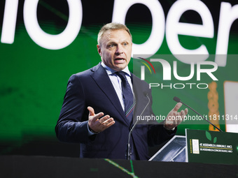 Francesco Lollobrigida attends the 41st ANCI Annual Assembly at Lingotto Fiere in Turin, Italy, on December 22, 2024 (