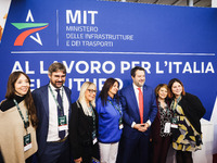 Matteo Salvini attends the 41st ANCI Annual Assembly at Lingotto Fiere in Turin, Italy, on December 22, 2024 (