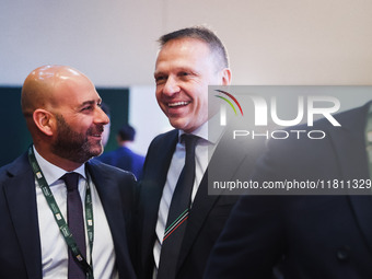 Francesco Lollobrigida attends the 41st ANCI Annual Assembly at Lingotto Fiere in Turin, Italy, on December 22, 2024 (