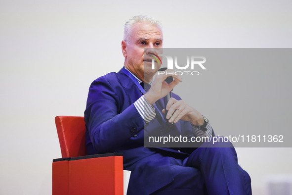 Paolo Zangrillo attends the Forza Italia Economic Day at Palazzo Lombardia in Milan, Italy, on October 5, 2024 