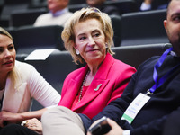 Letizia Moratti attends the Forza Italia Economic Day at Palazzo Lombardia in Milan, Italy, on October 5, 2024 (