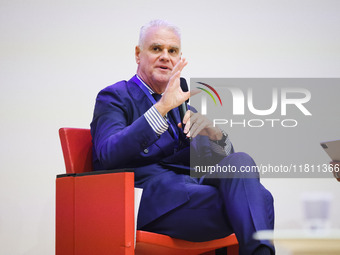 Paolo Zangrillo attends the Forza Italia Economic Day at Palazzo Lombardia in Milan, Italy, on October 5, 2024 (