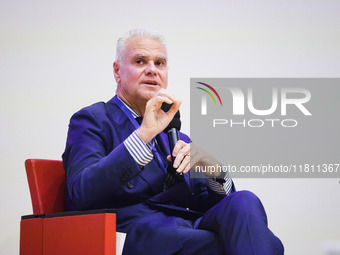 Paolo Zangrillo attends the Forza Italia Economic Day at Palazzo Lombardia in Milan, Italy, on October 5, 2024 (