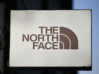 KRAKOW, POLAND - NOVEMBER 21:   
The North Face sign outside a shop, on November 21, 2024 in Krakow, Poland. (