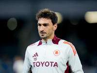 Mats Hummels of AS Roma looks on during the serie Serie A Enilive match between SSC Napoli and AS Roma at Stadio Diego Armando Maradona on N...