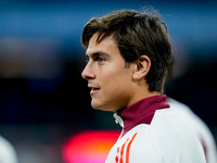 Paulo Dybala of AS Roma looks on during the serie Serie A Enilive match between SSC Napoli and AS Roma at Stadio Diego Armando Maradona on N...