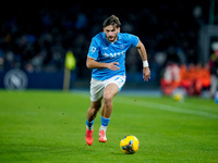 Khvicha Kvaratskhelia of SSC Napoli during the serie Serie A Enilive match between SSC Napoli and AS Roma at Stadio Diego Armando Maradona o...