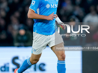 Alessandro Buongiorno of SSC Napoli during the serie Serie A Enilive match between SSC Napoli and AS Roma at Stadio Diego Armando Maradona o...