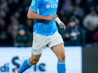 Alessandro Buongiorno of SSC Napoli during the serie Serie A Enilive match between SSC Napoli and AS Roma at Stadio Diego Armando Maradona o...