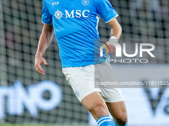 Alessandro Buongiorno of SSC Napoli during the serie Serie A Enilive match between SSC Napoli and AS Roma at Stadio Diego Armando Maradona o...