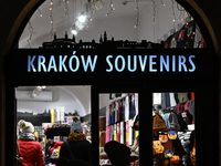 KRAKOW, POLAND - NOVEMBER 21:   
A Krakow souvenir store offering traditional and locally crafted items, on November 21, 2024 in Krakow, Pol...