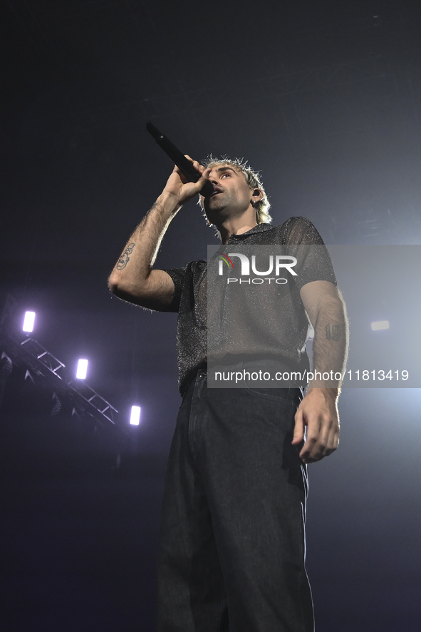 Mr. Rain performs during the TOUR 2024 at the Palazzo dello Sport in Rome, Italy, on November 26, 2024. 