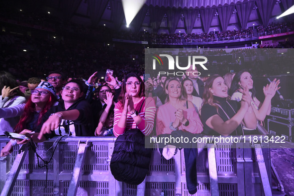 Mr. Rain performs during the TOUR 2024 at the Palazzo dello Sport in Rome, Italy, on November 26, 2024. 