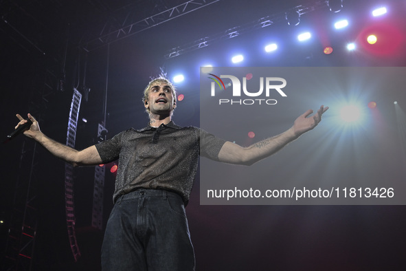 Mr. Rain performs during the TOUR 2024 at the Palazzo dello Sport in Rome, Italy, on November 26, 2024. 