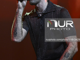 Mr. Rain performs during the TOUR 2024 at the Palazzo dello Sport in Rome, Italy, on November 26, 2024. (