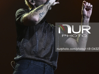 Mr. Rain performs during the TOUR 2024 at the Palazzo dello Sport in Rome, Italy, on November 26, 2024. (