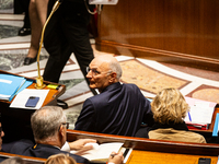 Didier Migaud, Keeper of the Seals and Minister of Justice, is seen during the questions to the government session at the National Assembly...