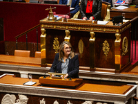 In Paris, France, on November 26, 2024, Sophie Primas, Minister Delegate to the Minister of Europe and Foreign Affairs, responsible for Fore...