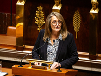 In Paris, France, on November 26, 2024, Sophie Primas, Minister Delegate to the Minister of Europe and Foreign Affairs, responsible for Fore...