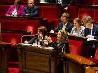 Annie Genevard, Minister of Agriculture, Food Sovereignty and Forestry, and Sophie Primas, Minister Delegate to the Minister of Europe and F...