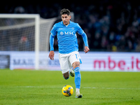 Mathias Olivera of SSC Napoli during the serie Serie A Enilive match between SSC Napoli and AS Roma at Stadio Diego Armando Maradona on Nove...