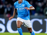 David Neres of SSC Napoli during the serie Serie A Enilive match between SSC Napoli and AS Roma at Stadio Diego Armando Maradona on November...