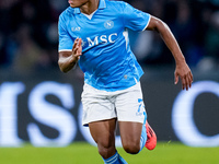 David Neres of SSC Napoli during the serie Serie A Enilive match between SSC Napoli and AS Roma at Stadio Diego Armando Maradona on November...