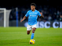 David Neres of SSC Napoli during the serie Serie A Enilive match between SSC Napoli and AS Roma at Stadio Diego Armando Maradona on November...