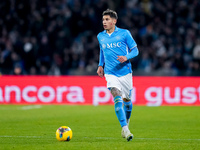 Mathias Olivera of SSC Napoli during the serie Serie A Enilive match between SSC Napoli and AS Roma at Stadio Diego Armando Maradona on Nove...