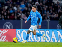 Pasquale Mazzocchi of SSC Napoli during the serie Serie A Enilive match between SSC Napoli and AS Roma at Stadio Diego Armando Maradona on N...