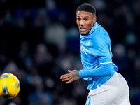 Michael Folorunsho of SSC Napoli during the serie Serie A Enilive match between SSC Napoli and AS Roma at Stadio Diego Armando Maradona on N...