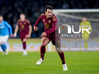 Mats Hummels of AS Roma during the serie Serie A Enilive match between SSC Napoli and AS Roma at Stadio Diego Armando Maradona on November 2...